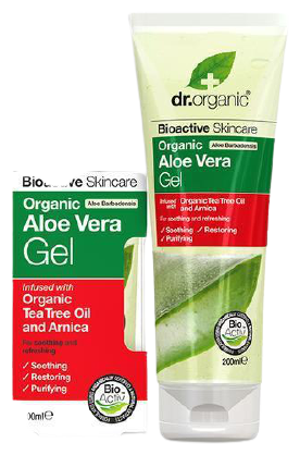 Aloe Vera Gel med Ekologisk Tea Tree och Arnica 200 ml