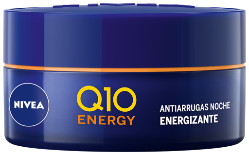 Anti-rynk+energigivande nattkräm Q10+ 50 ml