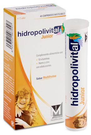 Hidropolivital Junior 40 tabletter