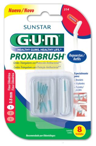 Interdental Proxabrush Refills Fincylindrisk