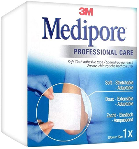 Medipore Hypoallergisk tejp 10x10cm