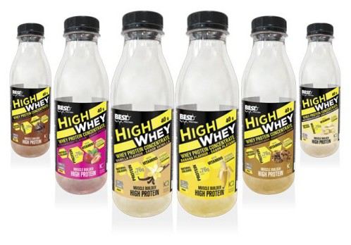 High Whey 40 gr Pack 24 flaskor