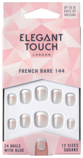 French Bare 144 False Nails 24 enheter