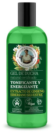 Naturlig energigivande och tonande duschgel 260 ml