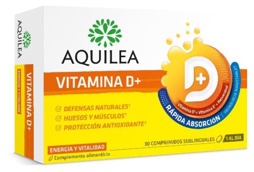 Vitamin D + 30 subligunala tabletter