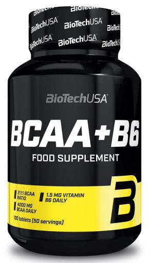 BCAA+B6 100 tabletter