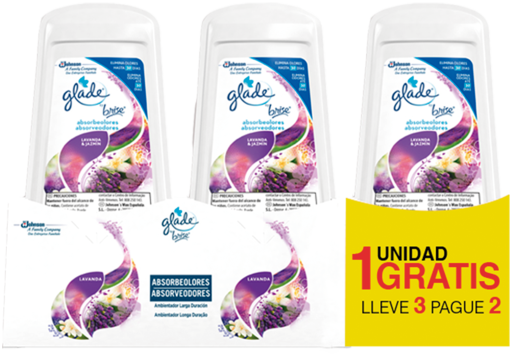 Brise Lavender Doft Absorber Pack 3 enheter