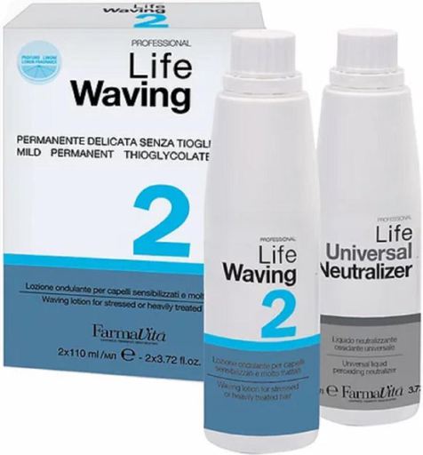 Life Waving 2 Permanent Waving Lotion 2 x 110 ml