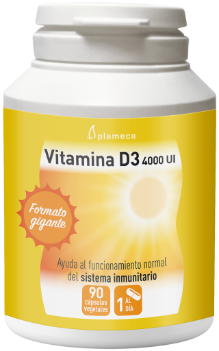 Vitamin D3 4000 IE 90 grönsakskapslar