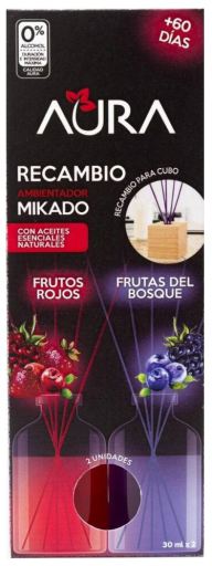 Refill Air Freshener Cube Red fruits Forest fruits 30 ml