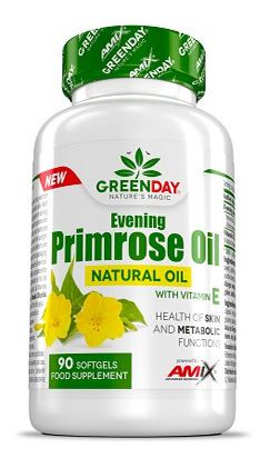 Greenday® Primrose Evening oil + Vitamin E 90 Kapslar