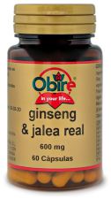 Ginseng &amp; Royal Jelly 600 mg 60 kapslar