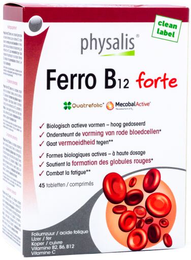 Ferro B12 Forte 45 tabletter