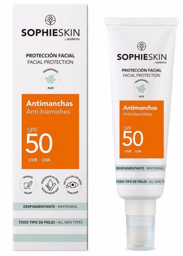 Anti-Stain Facial Sun Cream Spf50 50 ml