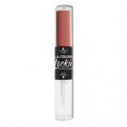 Lockin &#39;Lip Color Lipstick fixerad i 2 steg provocerande