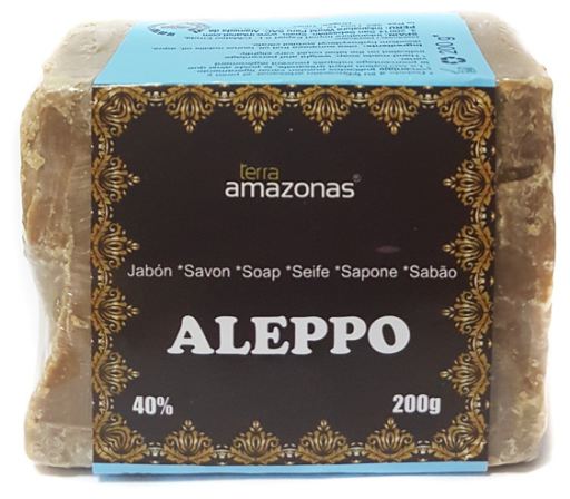 Aleppotvål 40% lagerolja 200 gr