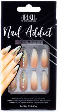 Nail Addict False Nails Nude Light Crystal