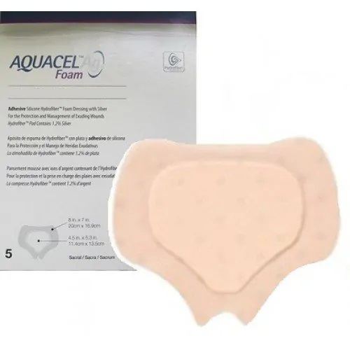 Aquacel AG Foam Sacro Dressing 15 X 18 3 enheter