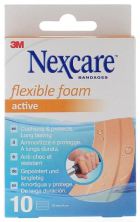 Nexcare Active Flexible Foam Förbandsremsor 6 x 10 cm