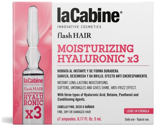 Flash Hair Hyaluronic Moisturizing Ampules 7 x 5 ml