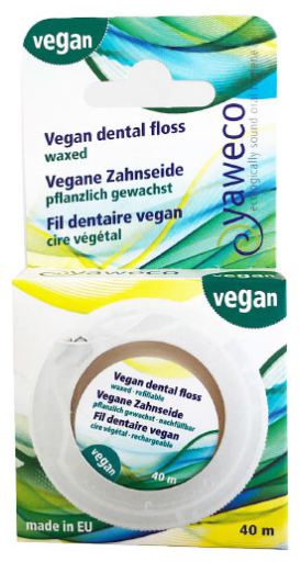 Vegansk tandtråd 40 m