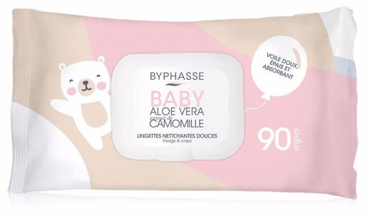 Baby Cleansing Wipes Aloe Vera Kamomillextrakt 90 enheter