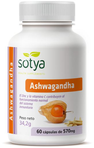 Ashwagandha 570 mg 60 kapslar