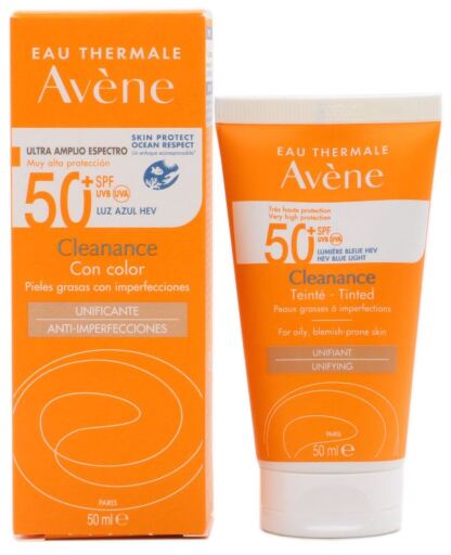 Rengöring Tonad solkräm SPF 50 50 ml