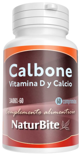 Calbone Vitamin D Kalcium 60 tabletter