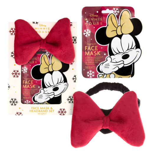 Disney Minnie Ansiktsmask + Pannband Set