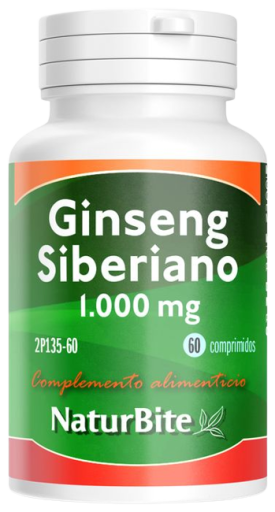 Sibirisk ginseng 1000 mg 60 tabletter