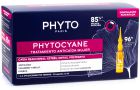 Phytocyane Reactional Women&#39;s Anti-Hair Loss Treatment 12 x 5 ml