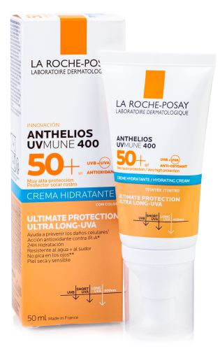 Anthelios UVMune 400 Tonad Moisturizing Cream SPF50+ 50 ml