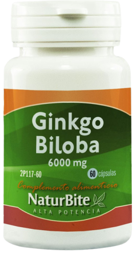 Ginkgo Biloba 6000 mg 60 tabletter