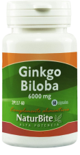 Ginkgo Biloba 6000 mg 60 tabletter