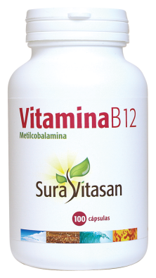 Vitamin B12 Metylkobalamin 500 mcg 100 kapslar