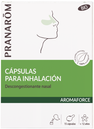 Aromaforce inhalationskapslar 15 kapslar