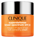 Superdefense Fatigue + Tecken på ålder Multi-Corrective Cream SPF 25 torr och kombinerad hud