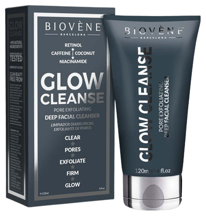 Glow Cleanse Pore Exfoliating Facial Cleanser 120 ml