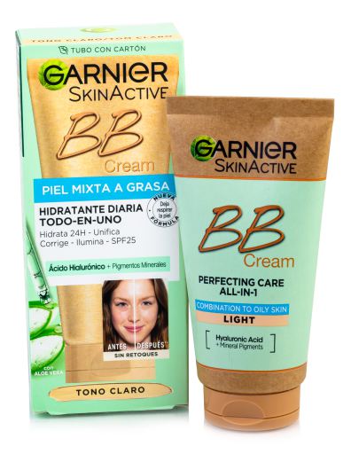 Skin Active BB Cream Mattifying Combination to Fet Hud 50 ml