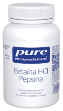 Betain HCl Pepsin 90 kapslar