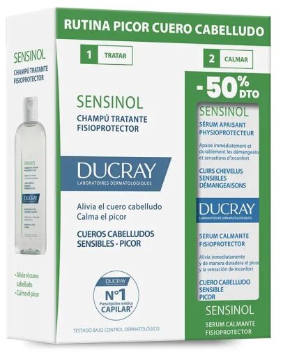 Sensinol Set Soothing Shampoo 200 ml + Hårserum 30 ml