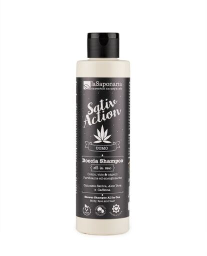 Sativ Action Allt-i-ett schampo 200 ml