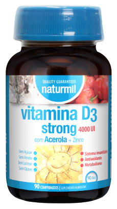 Vitamin D3 Stark 4000 IE 90 tabletter