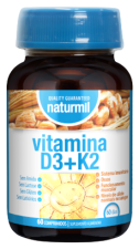 Vitamin D3 + K2 60 Tabletter