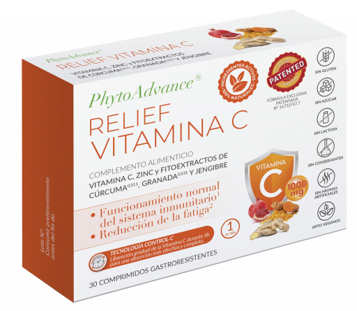 Relief Vitamin C 30 kapslar