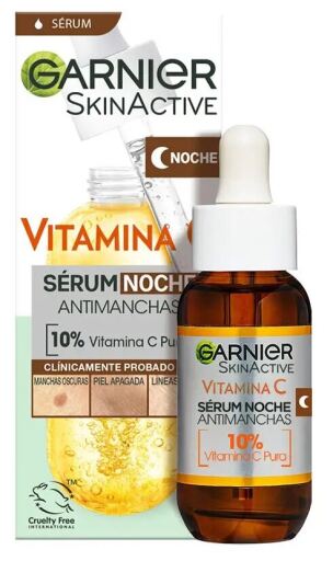 Skin Active Anti-Spot Night Serum med Vitamin C 30 ml