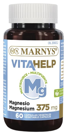 Vitahelp Magnesium 375 mg 60 Kapslar