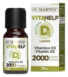 Vitahelp Flytande Vitamin D3 2000 IE 10 ml