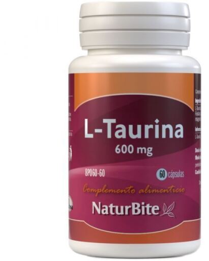 L-Taurine 600 mg 60 kapslar